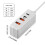 Waterdichte 4 Port USB Type C Charger Dock Base Voor-0,5 meter 4