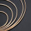 Set gouden dromenvangerringen – 5 maten 2