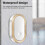 (Silver) Wireless Doorbell - Waterproof Volume Adjustable Long Range Smart Doorbell For Home 3