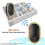 (Silver) Wireless Doorbell - Waterproof Volume Adjustable Long Range Smart Doorbell For Home 4