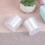Hilo elástico blanco para la fabricación de joyas - 8 mm 3