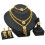 Ensemble de bijoux de mariage scintillants, collier-Section 2 7