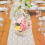 Rattan Wedding Flower Basket with Handle, White, 10x6cm 5