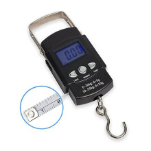 Scála Crochta Digiteach 50kg 110lb le LCD agus Téip
