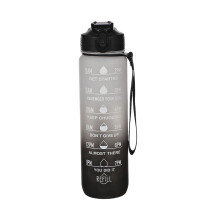 Motivierende Wasserflasche, BPA-frei, auslaufsicher, 946 ml