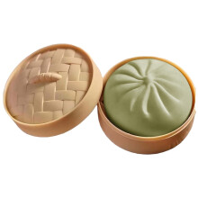Obří třpytivý knedlík Squishy v napařovací krabici