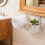 White Metal Wall Basket – 23x10x8cm Multipurpose Storage 1