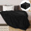 Coperta in pile di microfibra 47x79 pollici, leggera e soffice 1