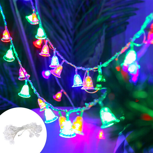 Cordão de luzes de Natal LED multicoloridas – 150 cm,