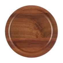 Plateau à gâteaux rétro en bois pour le thé de l'après-midi (1 pièce)