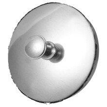 Bouchon d'évier de cuisine en acier inoxydable argenté (1 pièce)