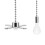Ceiling Fan Pull Chain 12 inch Silver 1