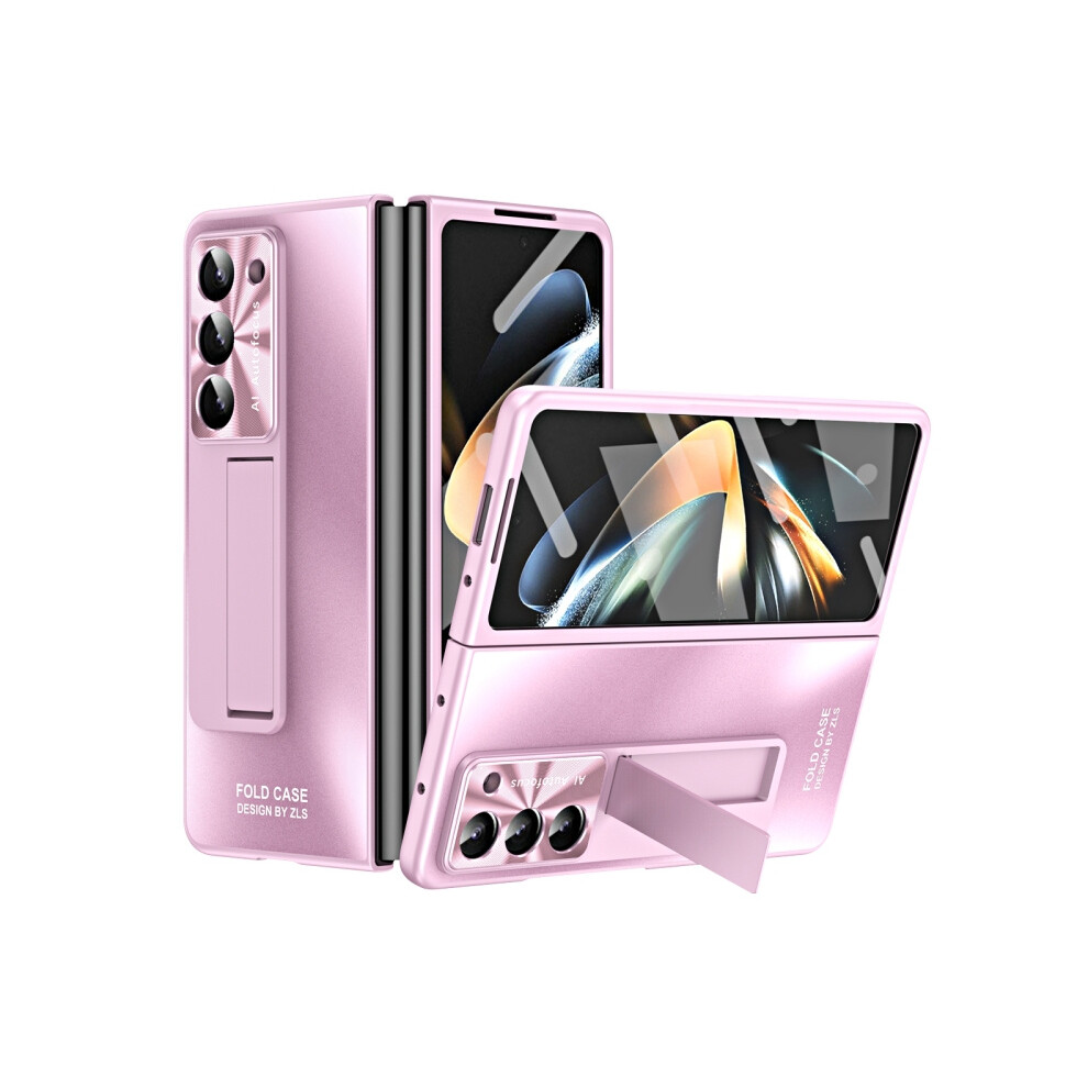 Compatible Gift Samsung Galaxy Z Fold5 5G Integrated Ag Matte Folding Phone Case(Pink):For Samsung Galaxy Z Fold5 5G Pink 4112112234047