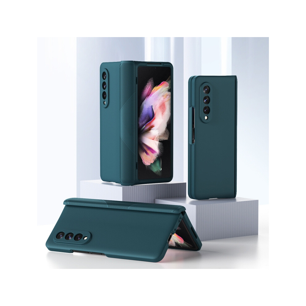 Compatible Gift Samsung Galaxy Z Fold3 5G Diamond Armor Hinge Case With Integrated Screen Protector (Green): Green 4906754169771