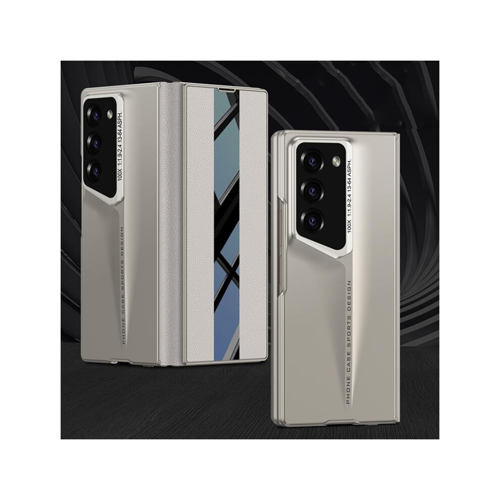 Gkk Integrated Flip Case Compatible Gift Samsung Galaxy Z Fold6 (Titanium ):For Samsung Galaxy Z Fold6 Gray 5447759129661
