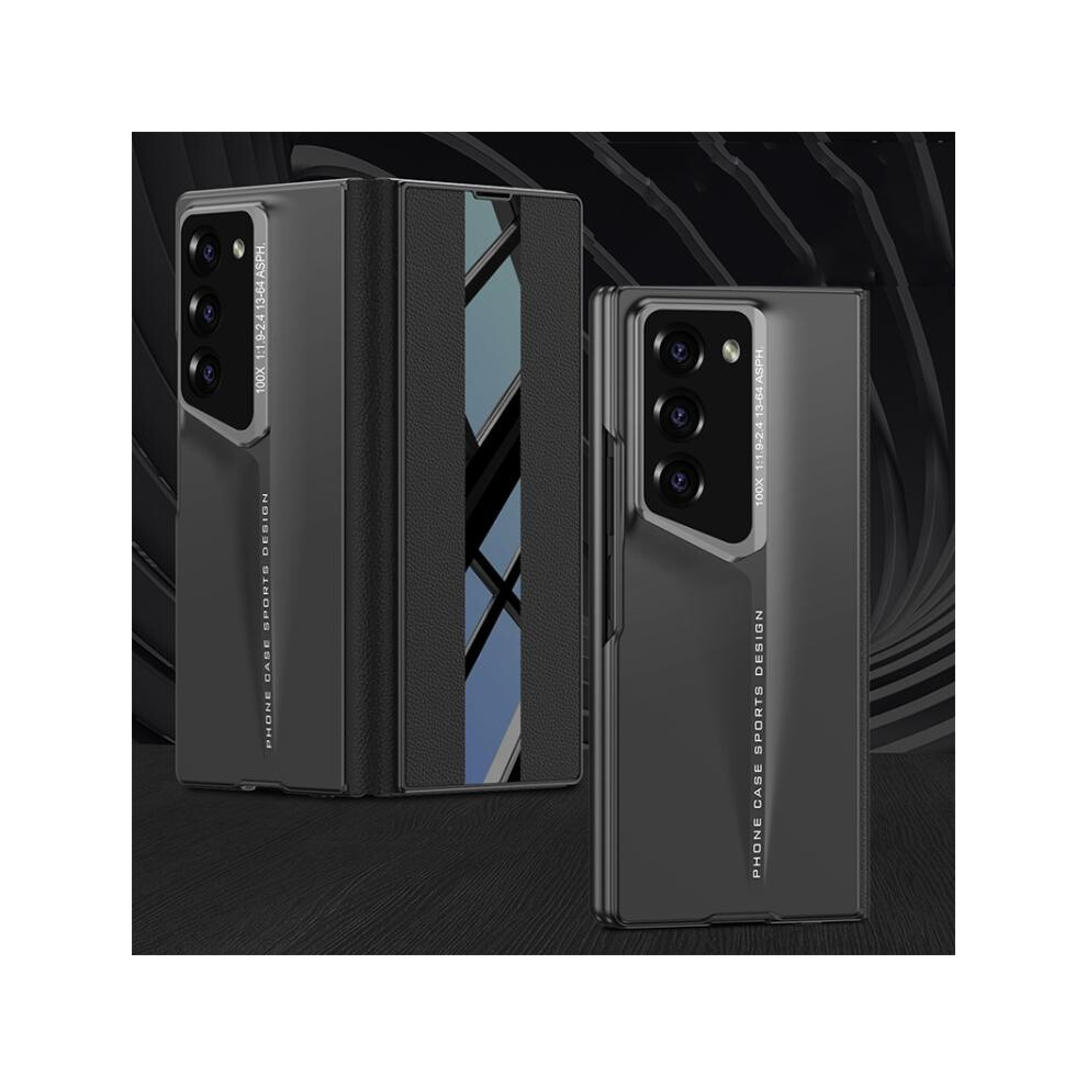 Gkk Integrated Flip Phone Case Compatible Gift Samsung Galaxy Z Fold6 (Cool ):For Samsung Galaxy Z Fold6 Black 5447759129647