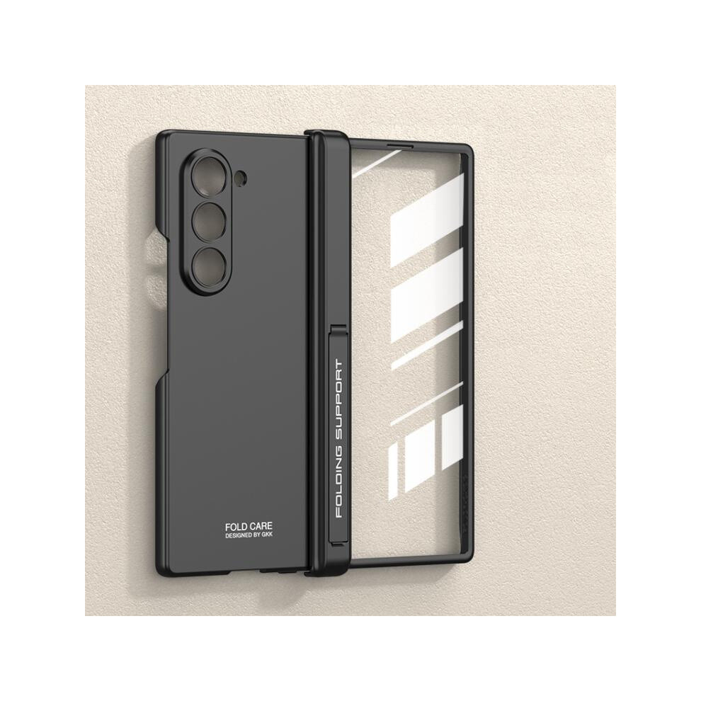 Compatible Gift Samsung Galaxy Z Fold6 Gkk Integrated Magnetic Folding Hinge All-Inclusive Phone Case(Black):For Samsung Galaxy Z Fold6 Black 5421786257634
