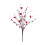Valentinstags-Herz-Beerenzweig-Dekoration 45 cm 1