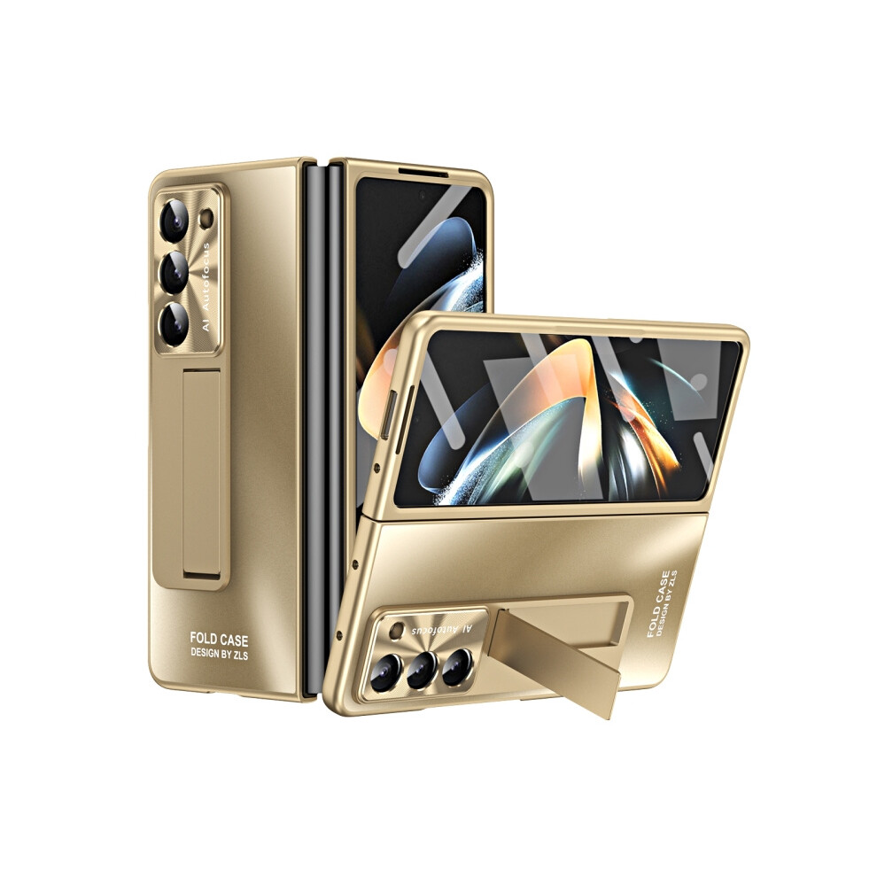 Compatible Gift Samsung Galaxy Z Fold5 5G Premium Series Integrated Ag Frosted Phone Case (Champagne ):For Samsung Galaxy Z Fold5 5G Gold 4112112234085