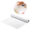 White drawing paper roll for kids crafts, 45 cm  5 m, 2 3