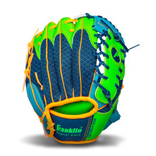Franklin Sports Kinder Baseballhandschuhe - Meshtek Teeball Handschuh + Ball Set - 9.5" - Marine/Grün