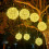 Solar LED Ball Lights Waterproof Outdoor Christmas Tree 6