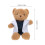 Brauner Doktorbär Plüschtier 30 cm 2