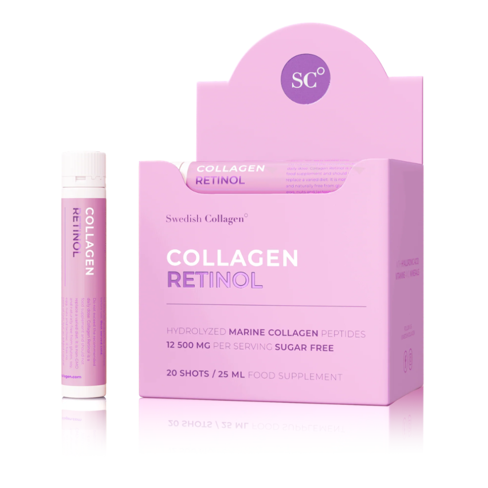 Swedish Collagen Collagen Retinol Â Liquid Supplement (20 X 25 Ml Shots)
