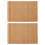 Bamboe placemats set van 2 – 30x20cm 2
