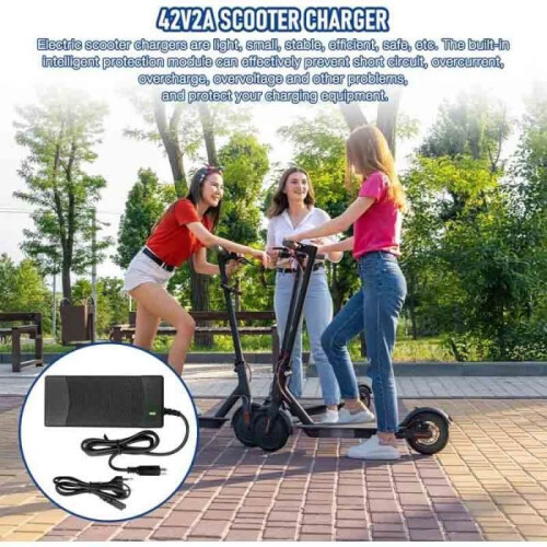 Φορτιστής - FOLAYA - Xiaomi M365 - 42V 2A - Γρήγορη φόρτιση - Συμβατό με Ninebot 1
