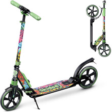 Skidee Kick Scooter für Kinder 8-12 - Höhenverstellbar bis 41", Faltbar, 8" Stoßdämpfende Räder, 220LBS Kapazität