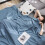 Cotton Thermal Blanket Twin Lightweight Breathable Soft 5