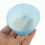Blaue Mini-Cupcake-Förmchen, 100er-Packung, lebensmittelechtes Papier 5
