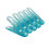 Acrylic quilting clips transparent fixed 12 pcs 2