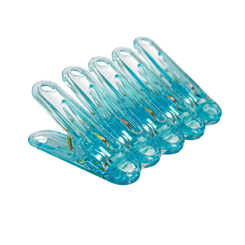 Acrylic Sewing Clips Mixed Colours 120 pcs 1
