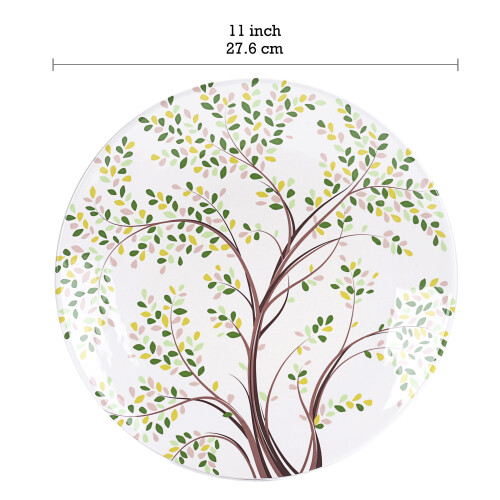 Keramické talíře Bico Bird on Tree, sada 4 kusů, 11" 1