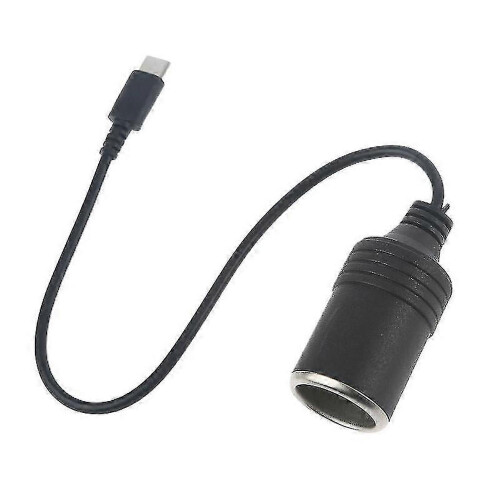 (3m) Usb C Pd Type C To 12v Car Cigarette-lighter Socket Female Power Supply Cable