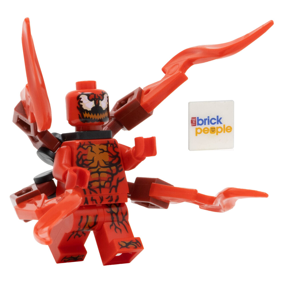 Lego Superheroes: Carnage Minifigure With Appendages