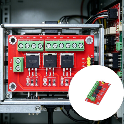 3-kanaals IRF540NS Power MOSFET-module Drivermodule 1