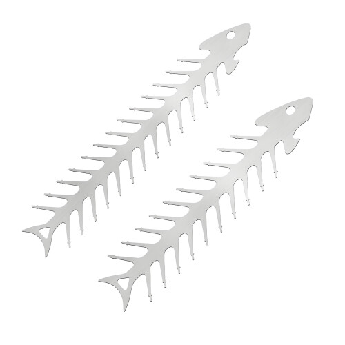 Brochette créative en forme d'os de poisson, ustensile de-petit 1