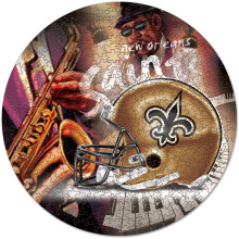 Puzzle NFL New Orleans Saints (500 pezzi), 20.25" x 20.25"