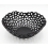 Ceramic Net Style Black Fruit Bowl Deco 28x26x13Cm 1
