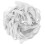 Witte TPU gebreide elastische band 10m x 6mm 4