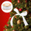 Kerstlintrol 10 m wit polyester 3