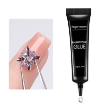 (10g) 10g Strong Adhesive Gel for Nail Charms Gap Filling Edge Gel UV Light Cure Gel Tube Filler Nail Art Tool