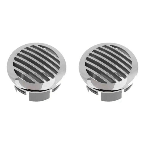 Tampas de ventilação marítimas em aço inoxidável 316, 4 polegadas, 2 peças.