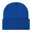 Knit Winter Beanie Hat Soft Acrylic Warm Cuffed Blue 1