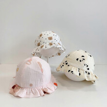 (2) Travel Hat Outdoor Sun Protections Hat Fisherman Hat for Infant Toddler Baby Spring Summer Big Brim Caps Basin Hat