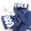 Double Set Fashionable Cheer Key Chains Measuring-Dark Red 5