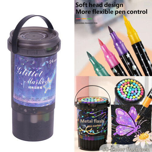 Creative Drawing Sketching Acrylic Markers Paint-48 colors 2